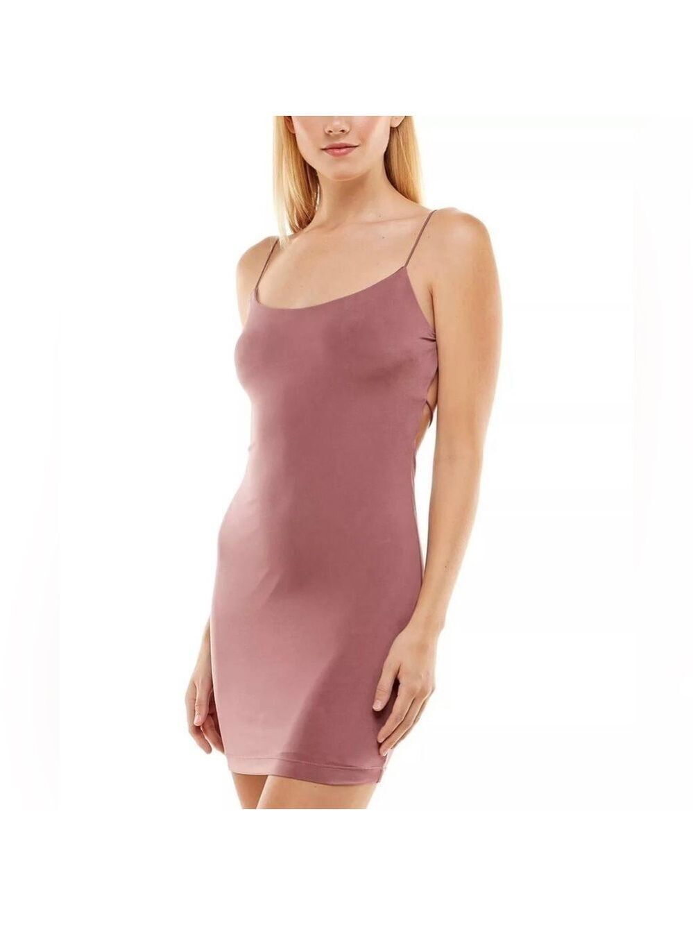 Nwt B. Darlin Bungee Strap Bodycon Dress in Mauve